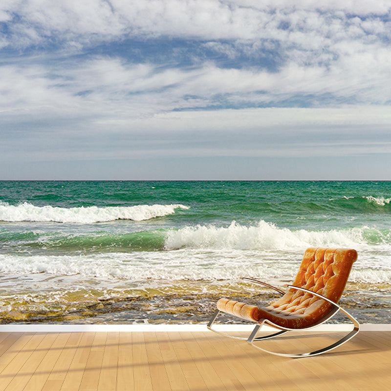 Decorative Mural Photography Sea Wall Mural Wallpaper Dining Room Wall Covering