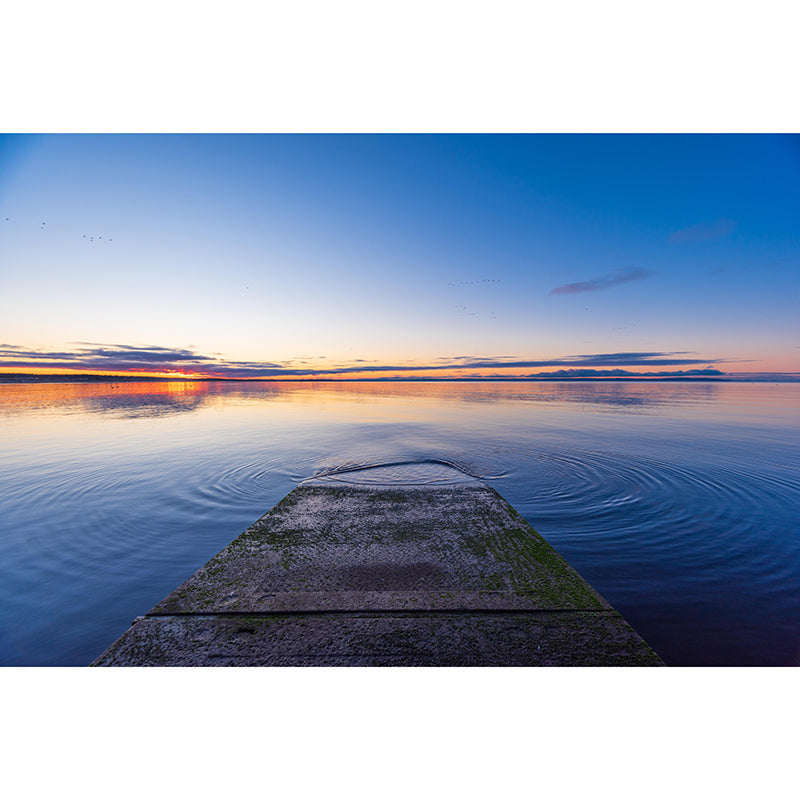 Contemporary Photography Sea Wall Mural Wallpaper Living Room Wall Art