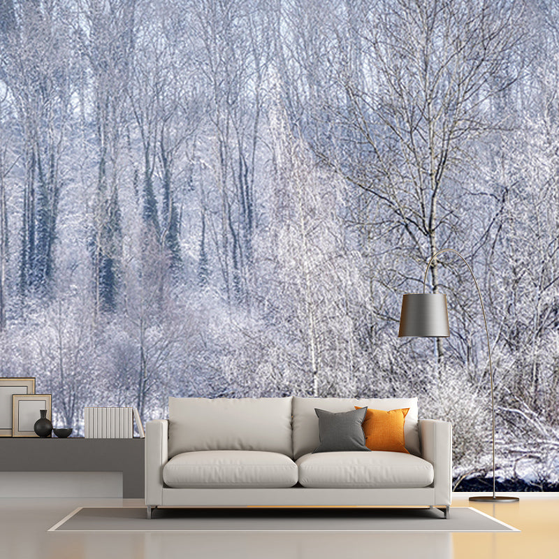 Wall Art Contemporary Forest Photography Wall Mural Wallpaper Dining Room