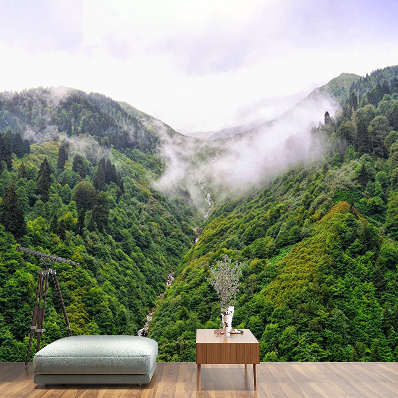 Wall Covering Contemporary Photography Forest Wall Mural Wallpaper Bedroom