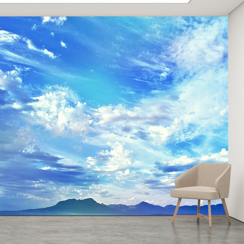 Contemporary Sky View Wall Murals Moisture Resistant, Personalised Size