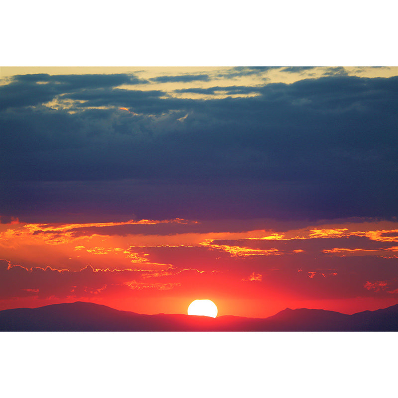 Mildew Resistant Mural Wallpaper Sky Landscapes Pattern for Wall Decor