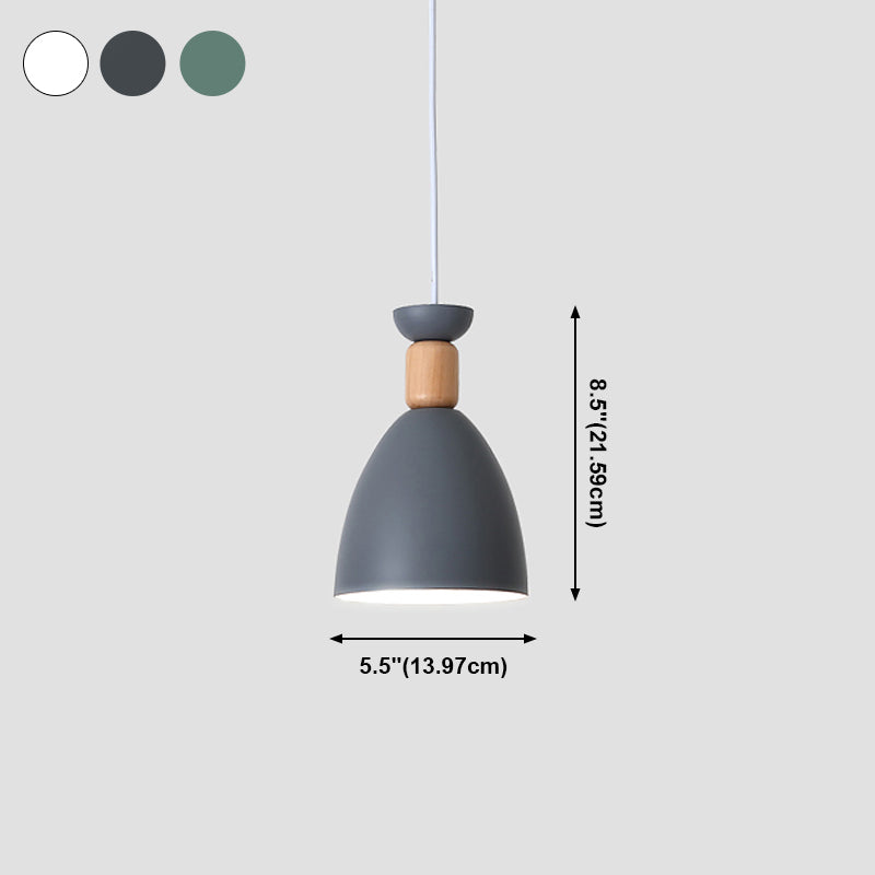 Multi-color Hanging Pendant Lights Contemporary Suspension Pendant for Bedroom