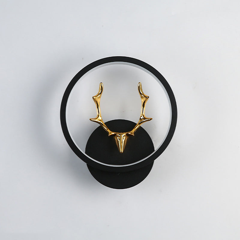 Luz de pared de la sala de estar Minimalismo moderno LED de montaje de pared de asta LED