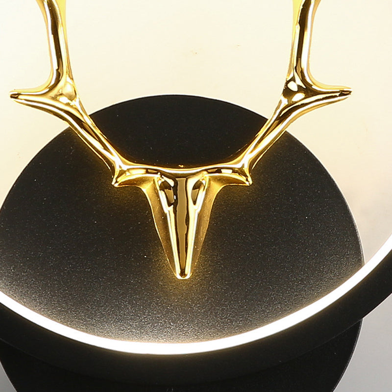 Luz de pared de la sala de estar Minimalismo moderno LED de montaje de pared de asta LED