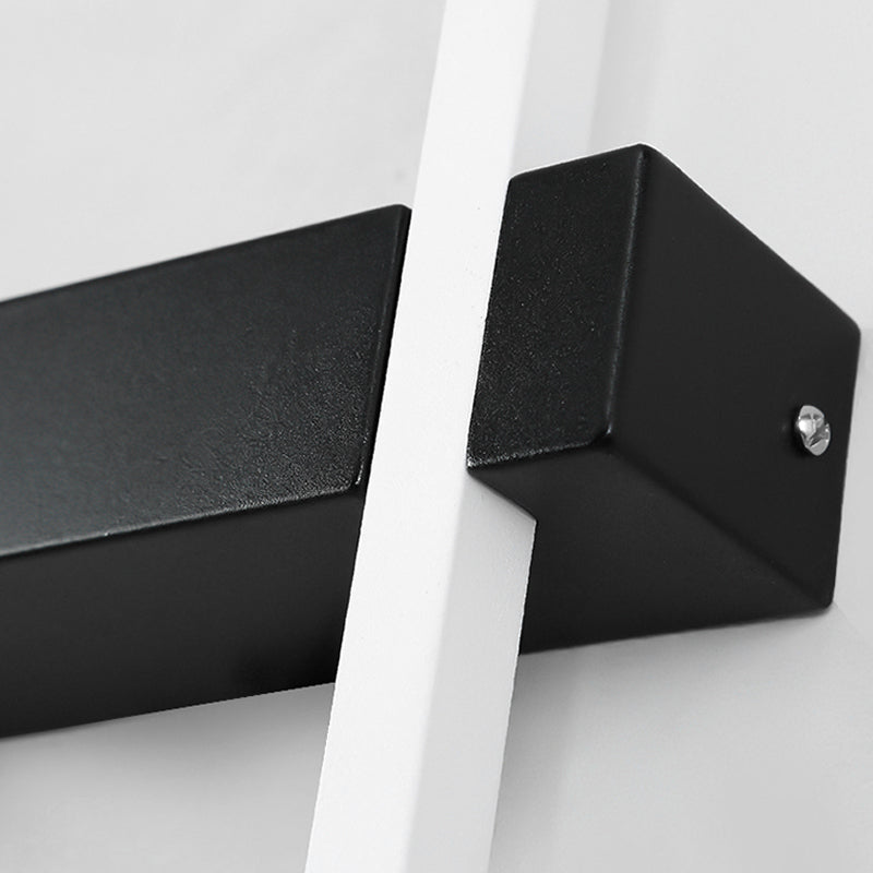 Moderner Stil Linearer Wandleuchte kreative Wandlampenvorrichtungen für Salon Café Shop