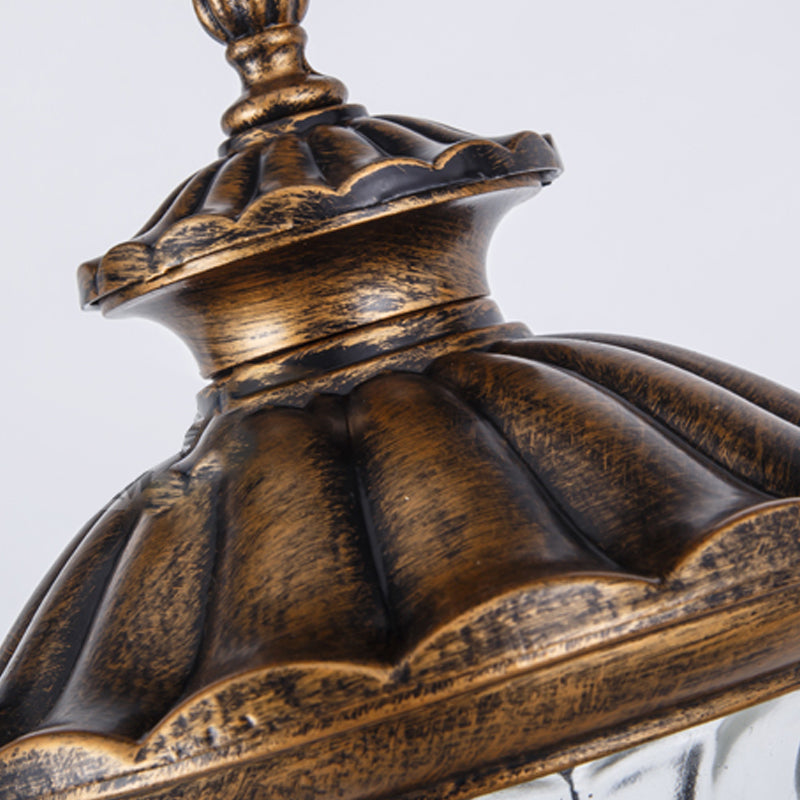 Verre en verre Mur de mur Lumière luminaire mural de style vintage