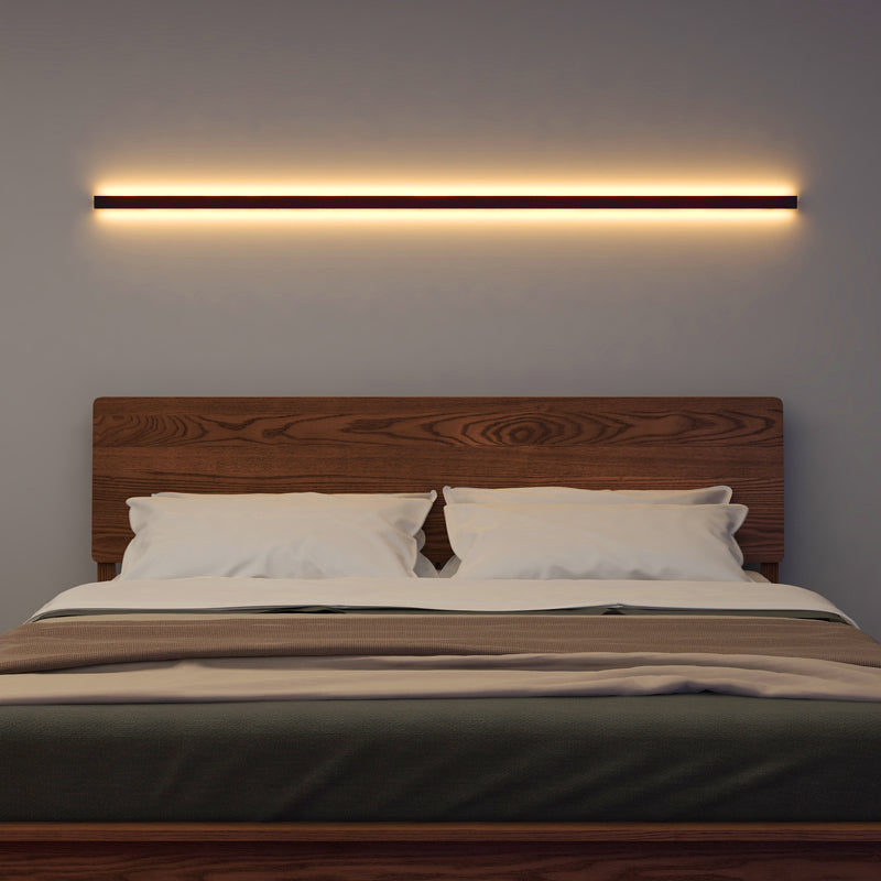Contemporary Linear Wall Sconce Simplicity Wall Light with Acrylic Shade for Bedroom