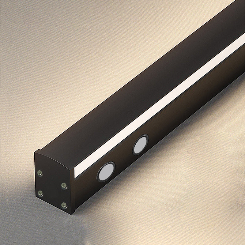 Contemporary Linear Wall Sconce Simplicity Wall Light with Acrylic Shade for Bedroom