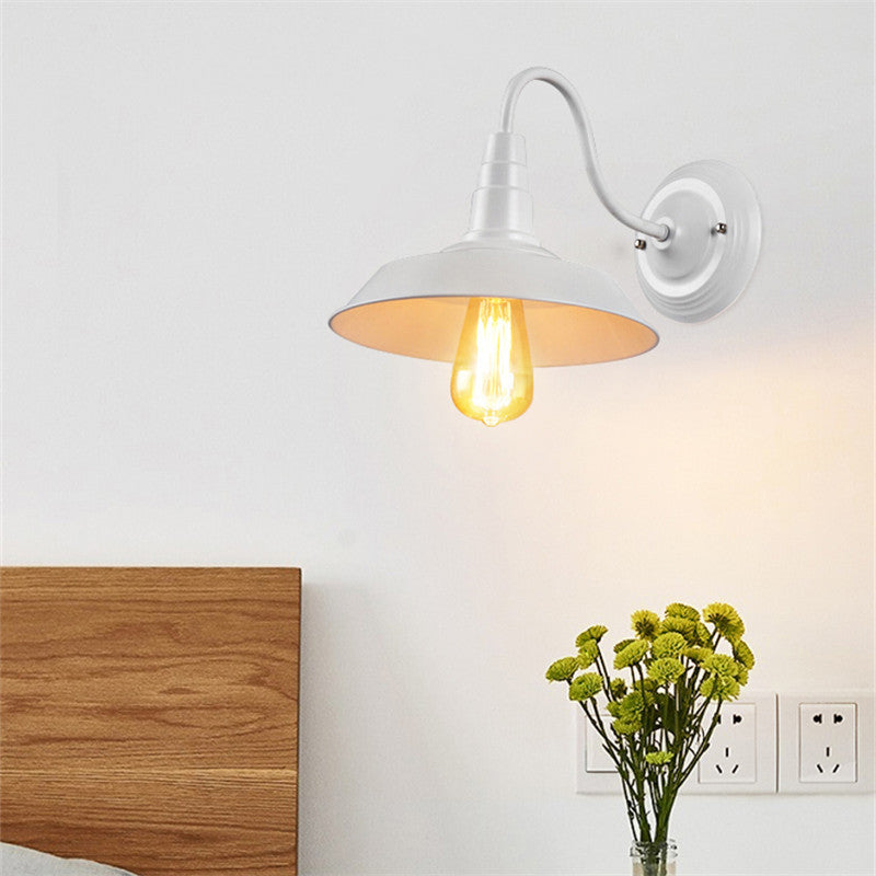 Lampada a muro di applione da parete in stile industriale a sparo da parete in metallo lampada montata