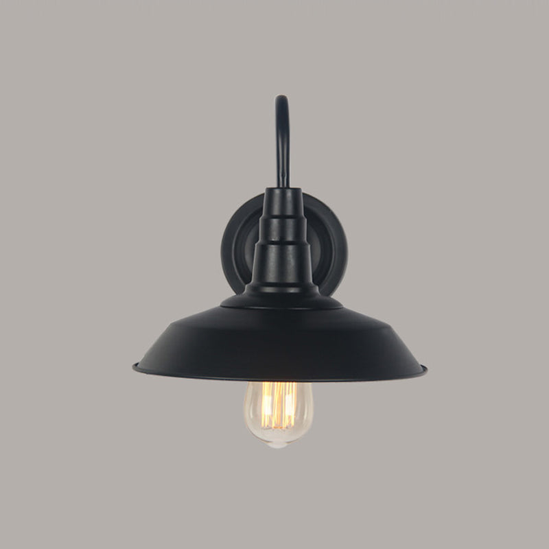 Lampada a muro di applione da parete in stile industriale a sparo da parete in metallo lampada montata