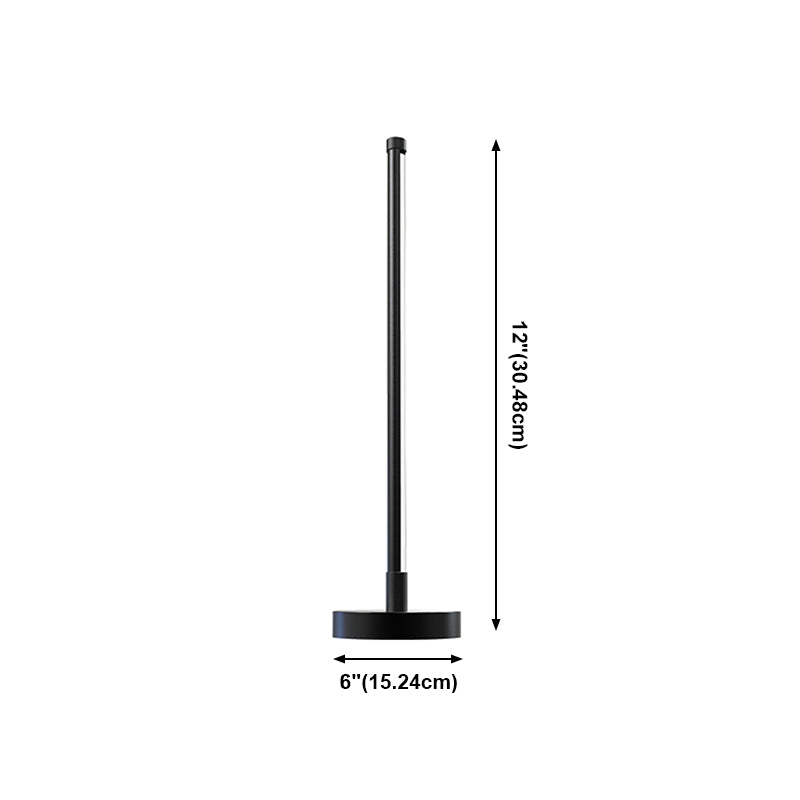Modern Table Light Metallic Linear Table Lamp for Study Bedroom Sitting Room