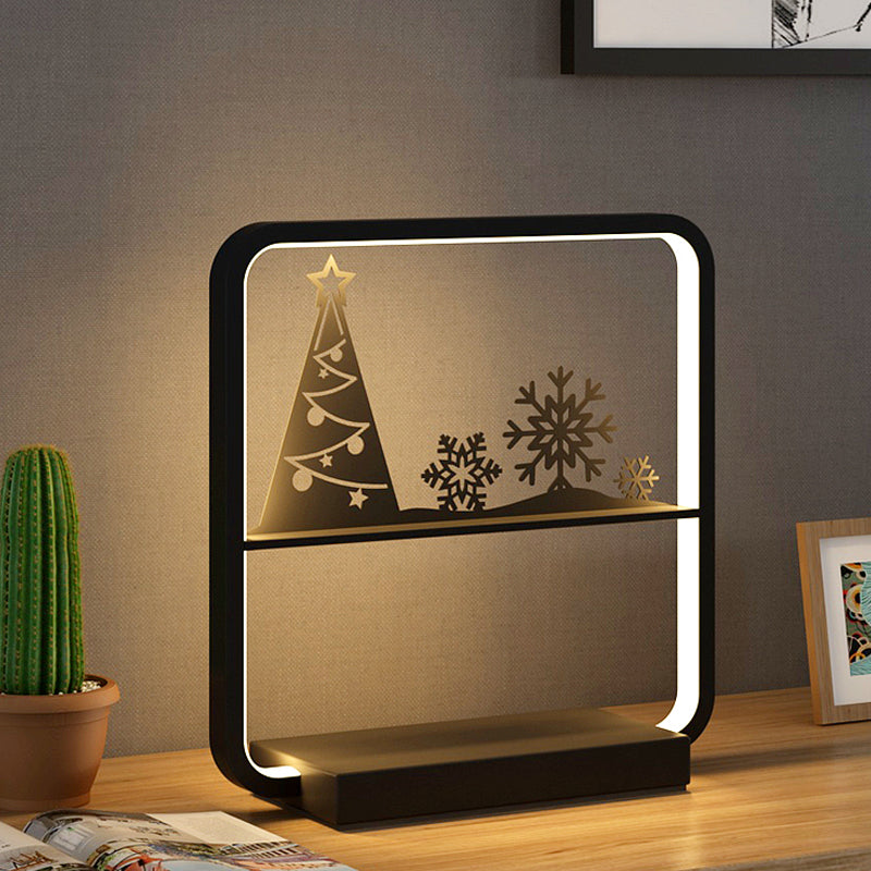 Modern Simple Table Lamp Household Linear Table Light Fixture for Living Room Bedroom