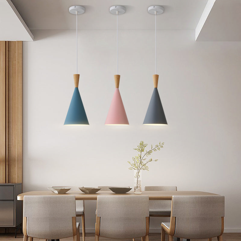 Simplicity Suspension Pendant Multi-color Hanging Pendant Lights for Bedroom