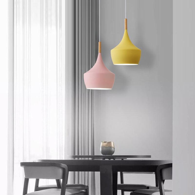 Simplicity Suspension Pendant Multi-color Hanging Pendant Lights for Bedroom