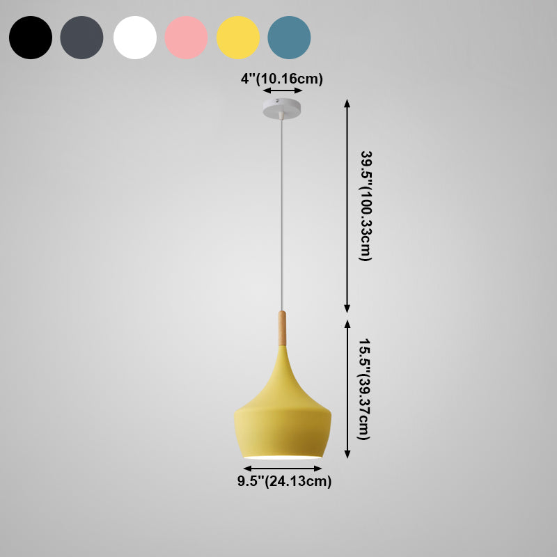 Simplicity Suspension Pendant Multi-color Hanging Pendant Lights for Bedroom