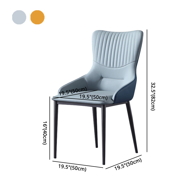 Silla de comedor de metal moderna, silla de comedor tapizada de tela de lino para uso en restaurantes