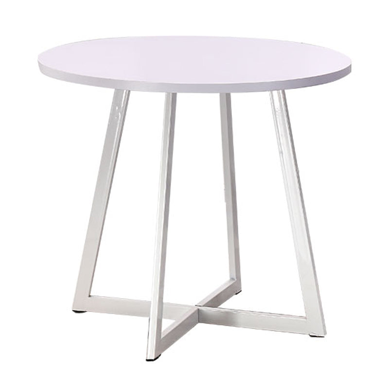 Metal Contemporary Dining Table Indoor Round Table for Kitchen