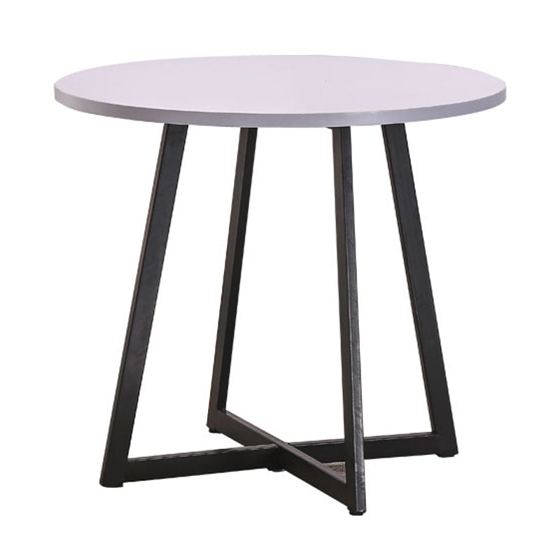 Metal Contemporary Dining Table Indoor Round Table for Kitchen