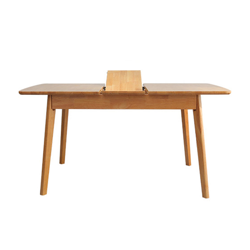 Moderner Stil eines Esstischs Rechteck fester Holz-Tropfen-Blatt-Tisch mit 4 Beinen