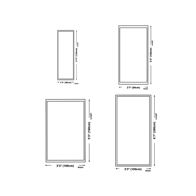 Orange Simple Rug Polyester Flower Indoor Rug Stain Resistant Rug for Home Decor