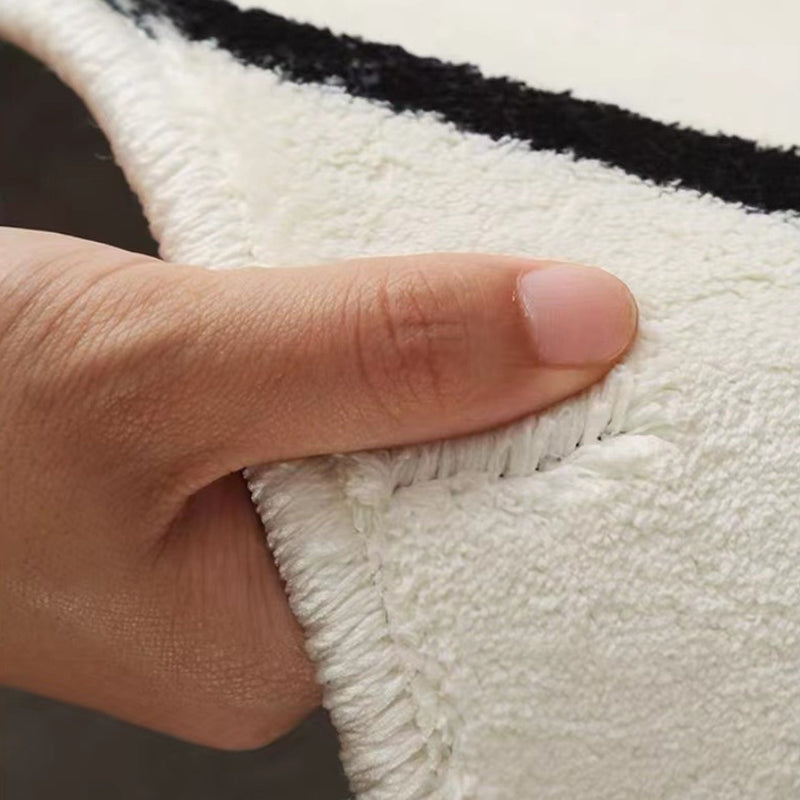 Alfombra moderna de la alfombra de poliéster de color marrón claro alfombra lavable para sala de estar para sala de estar