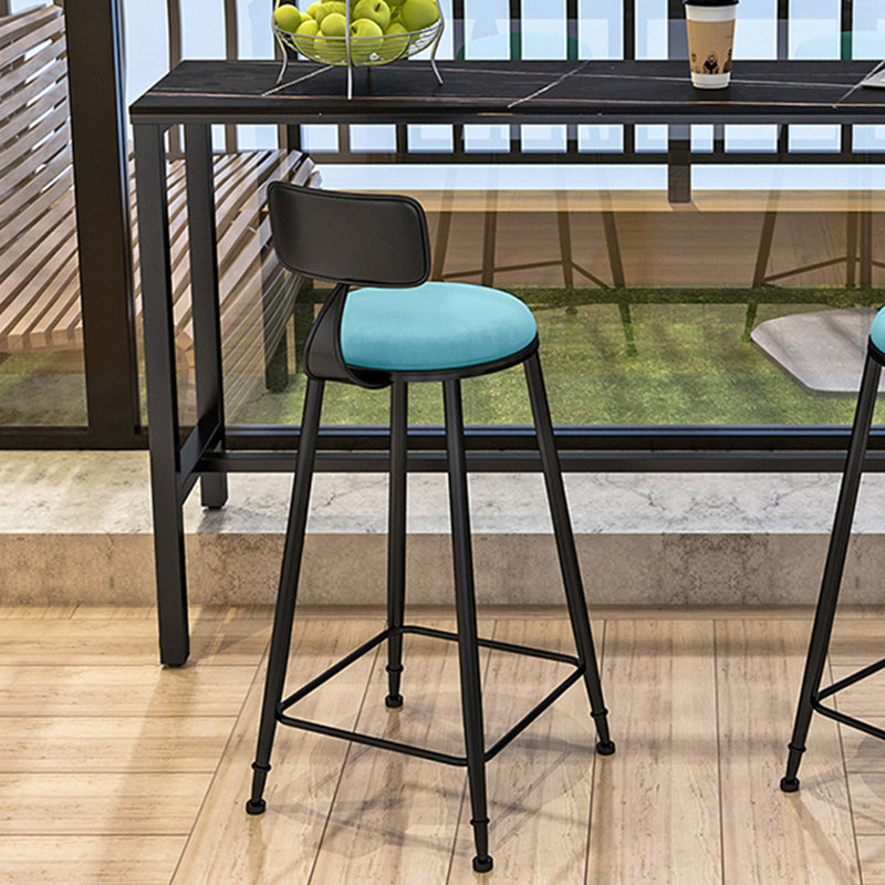 Black Trestle Cocktail Bar Table Rectangle Footrest Indoor Bar Wine Table (only table)