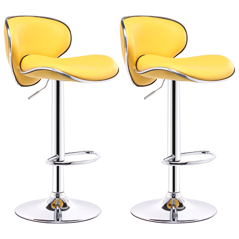 Indoor Nordic Bar Stool Adjustable Height Swivel Armless Stool