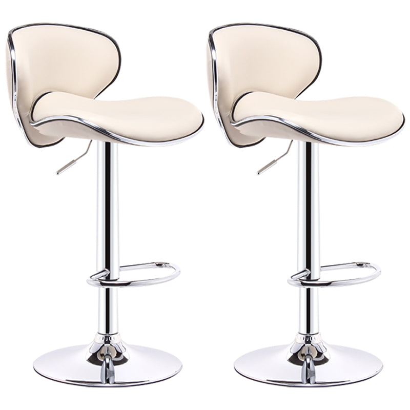 Indoor Nordic Bar Stool Adjustable Height Swivel Armless Stool