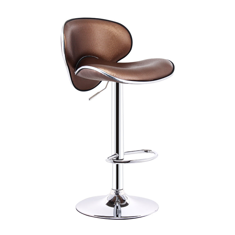 Indoor Nordic Bar Stool Adjustable Height Swivel Armless Stool