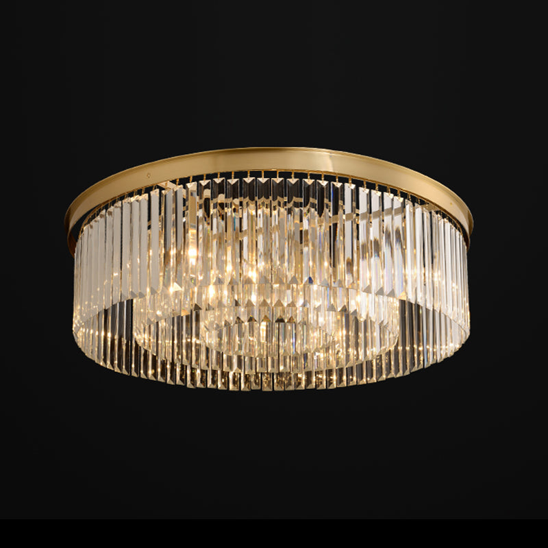 Illuminazione a soffitto in cristallo multitesta Plafoniere moderne da incasso