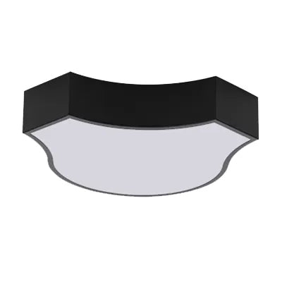 Metal and Acrylic Ceiling Mount Light Modern Style LED Ceiling Lamp for Living Room