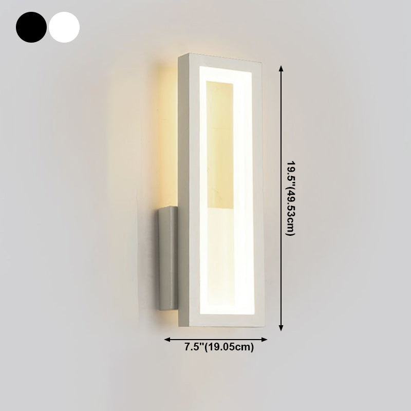 Moderne lineare Wandleuchte kreative Wandleuchten für Hotel Schlafzimmer Wohnzimmer