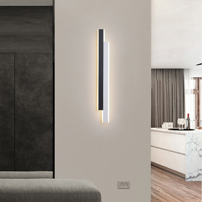 Lámpara de pared de luz de pared de estilo contemporáneo para sala de estar de dormitorio