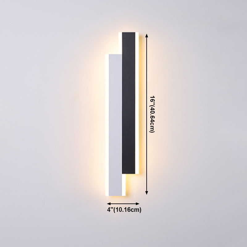 Lámpara de pared de luz de pared de estilo contemporáneo para sala de estar de dormitorio
