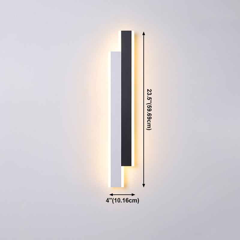 Lámpara de pared de luz de pared de estilo contemporáneo para sala de estar de dormitorio