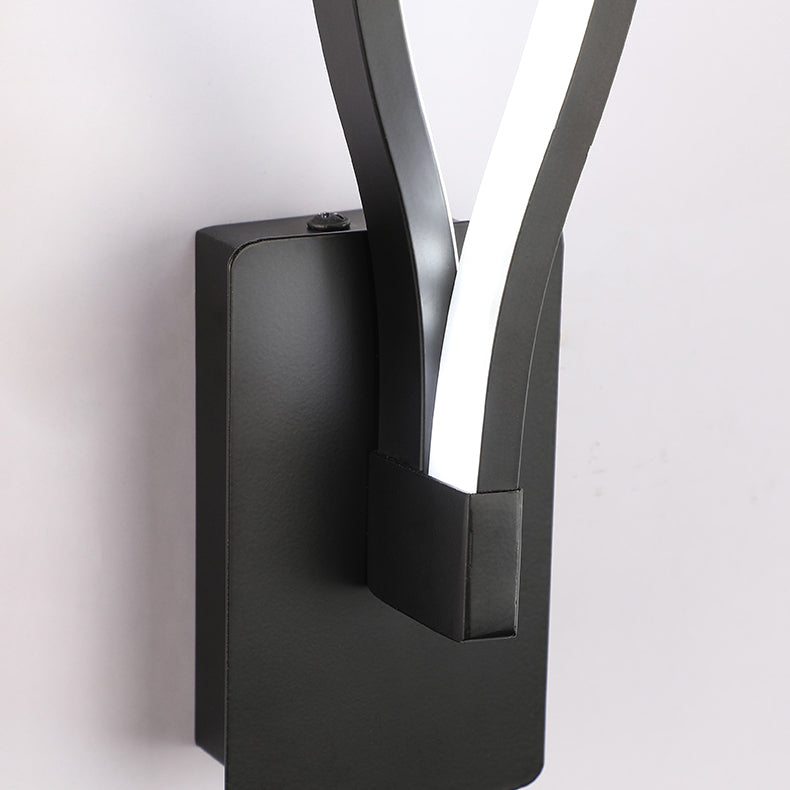 Luz de pared de la sala de estar Minimalismo moderno LED 2 Ligera de montaje de pared