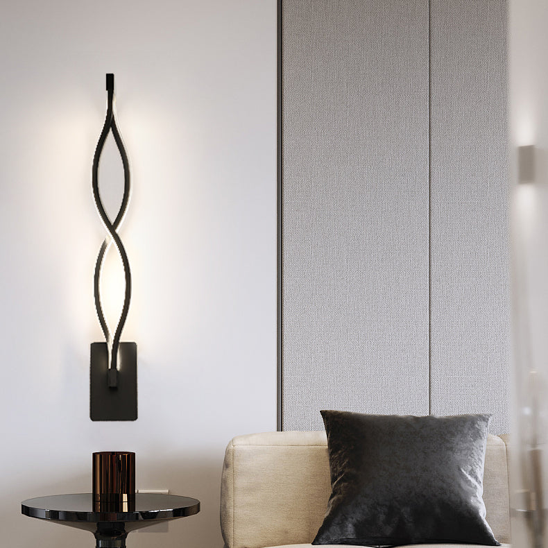 Luz de pared de la sala de estar Minimalismo moderno LED 2 Ligera de montaje de pared