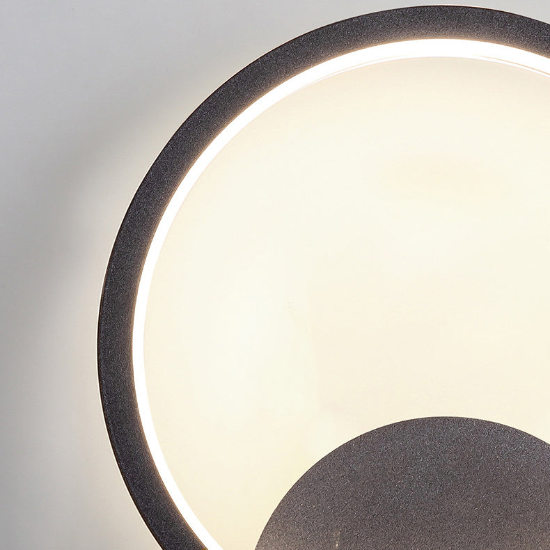 Modernistische Ringwandleuchter -LED -Minimalismus -Wandmontage Licht für Esszimmer