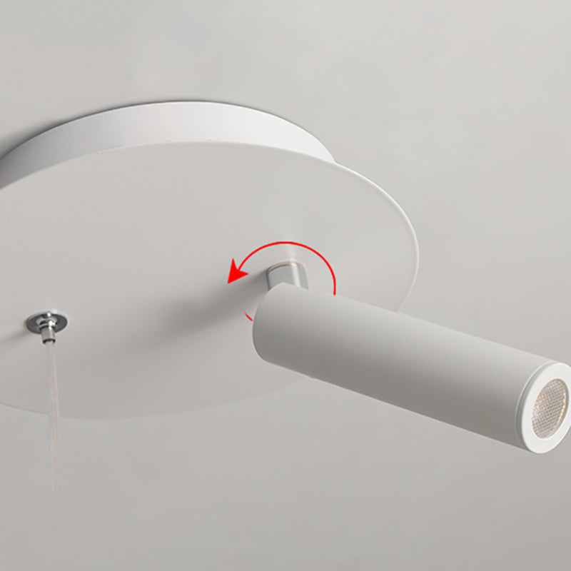 Éclairage nordique de petit pendentif blanc