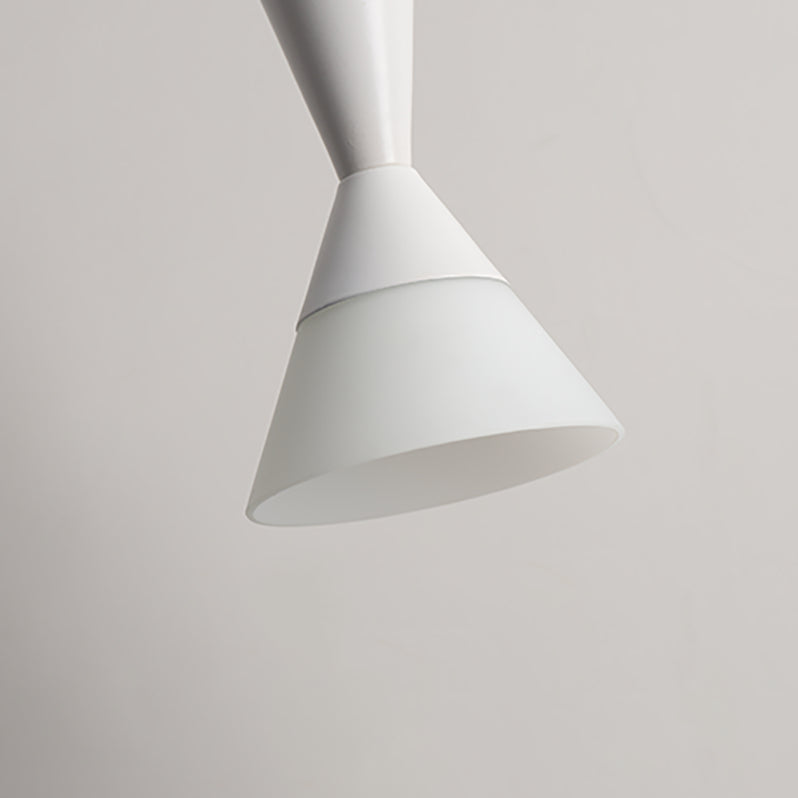 Éclairage nordique de petit pendentif blanc