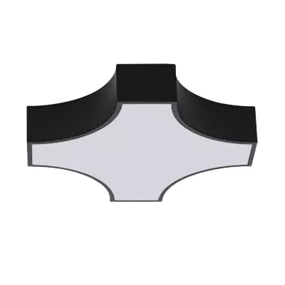 Metal and Acrylic Ceiling Mount Light Modern Style LED Ceiling Lamp for Living Room