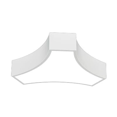Metal and Acrylic Ceiling Mount Light Modern Style LED Ceiling Lamp for Living Room