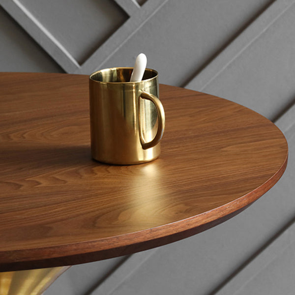 Industrial Metal Bar Table Round Top 41.3"H Pedestal Bistro Table for Cafe and Breakroom