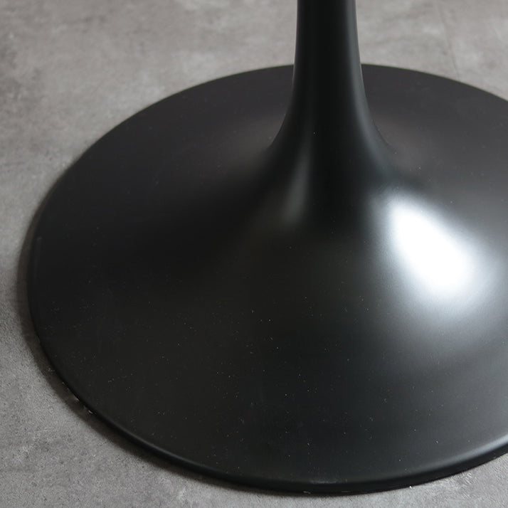 Industrial Metal Bar Table Round Top 41.3"H Pedestal Bistro Table for Cafe and Breakroom