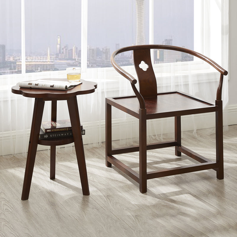 Sillas de comedor de madera tradicionales, silla lateral trasera Windsor para uso en restaurantes