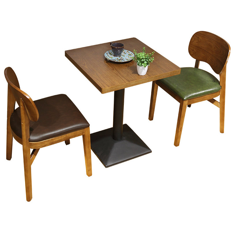 Industrial Style Dining Room Collection Solid Wood Dining Site Table for Home