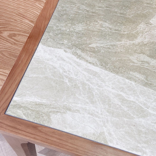 Industrieel grijs gesinterde stenen tafel standaard keuken eettafel met 4 potenbasis