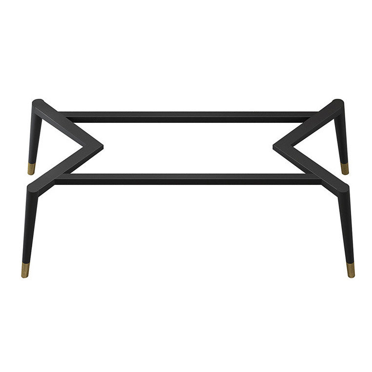 Mesa de comedor rectangular de estilo lujoso, mesa fija blanca con piedra sinterizada