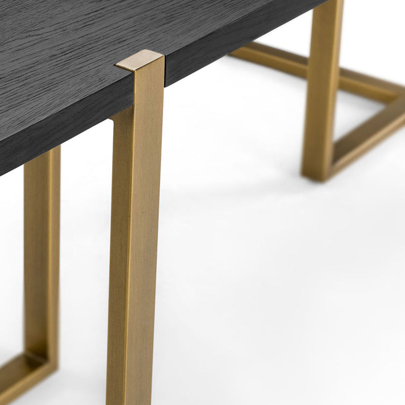 Rectangle Dining Site Table Industrial Style Solid Wood Dining Room Collection